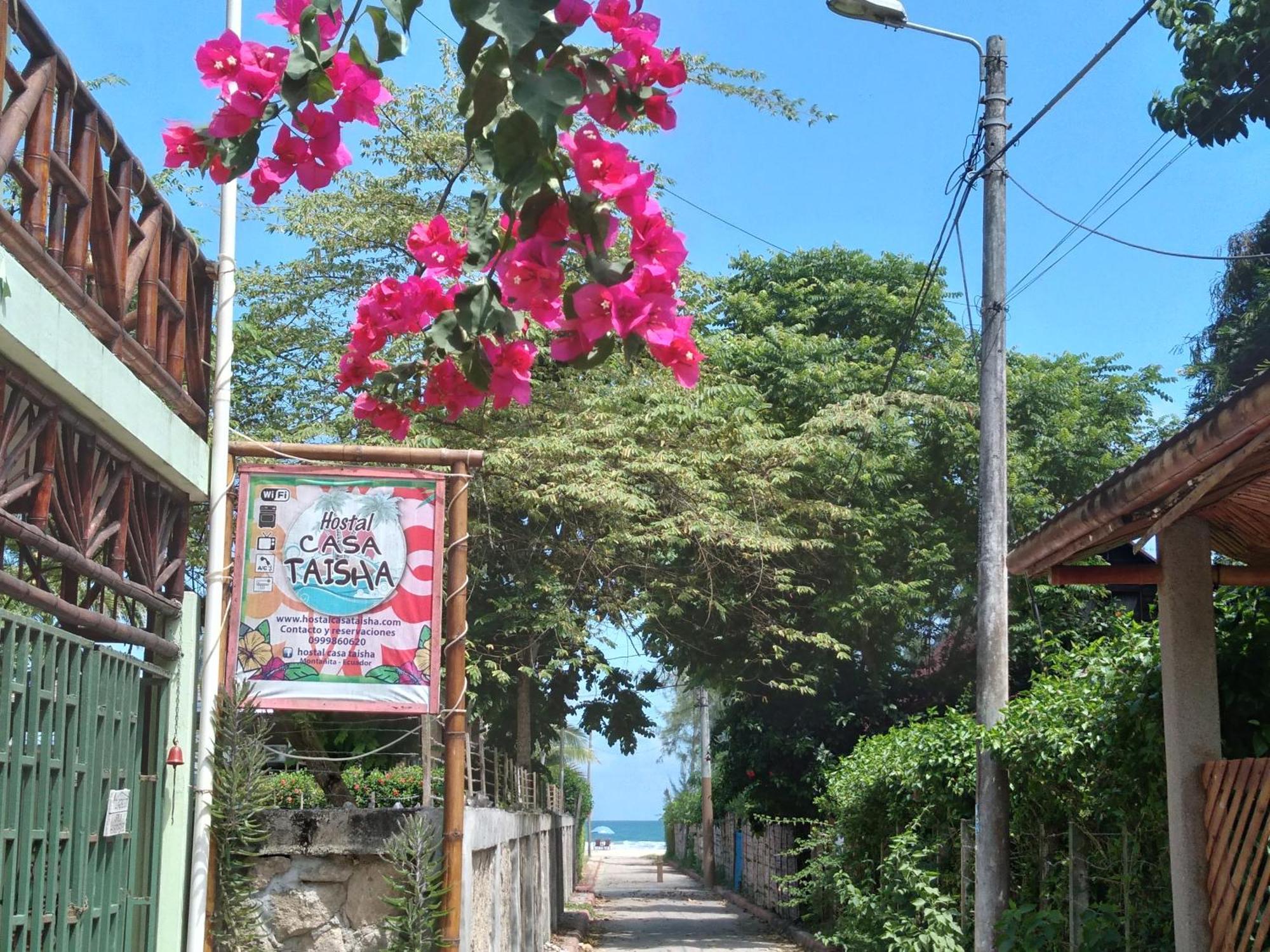 Hostal Casa Taisha Montañita المظهر الخارجي الصورة