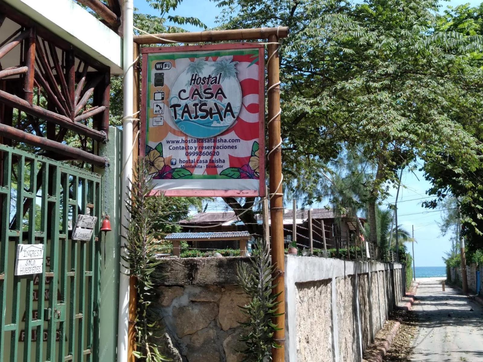 Hostal Casa Taisha Montañita المظهر الخارجي الصورة